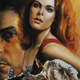 Inset of the cover of Tek Secret by Boris Vallejo.